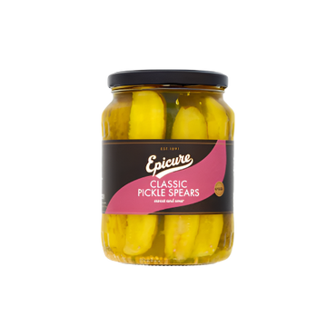 Epicure Classic Pickle Spears Sweet and Sour 670g Jar